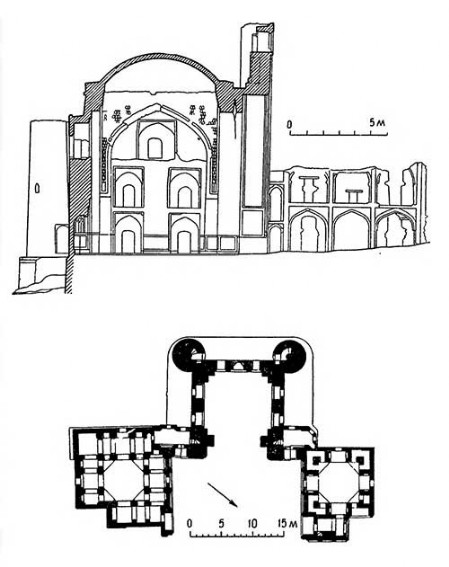 Анау. Мечеть, 1455—1456 гг. 