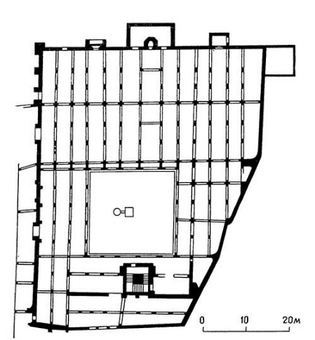 Тлемсен. Большая мечеть, XI—XII вв. План