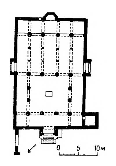 Тлемсен. Мечеть Сиди эль-Халви, 1353 г., план; 