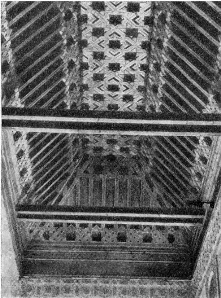 Тлемсен. мечеть Сиди Бельхассен, 1296 г., деревянный плафон